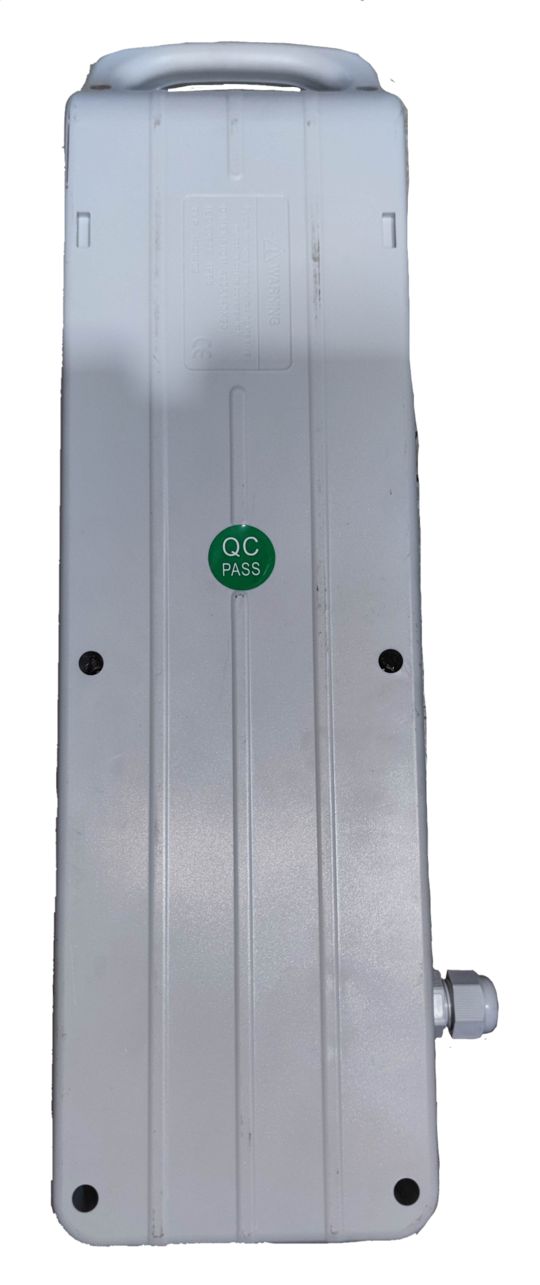 Grippes industrial outlet distribution panel 16A in white with QC pass sticker for power distribution