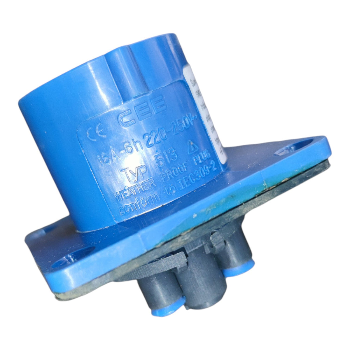 Surer 16A 2P+E Industrial Plug Chassis Type 513 1960