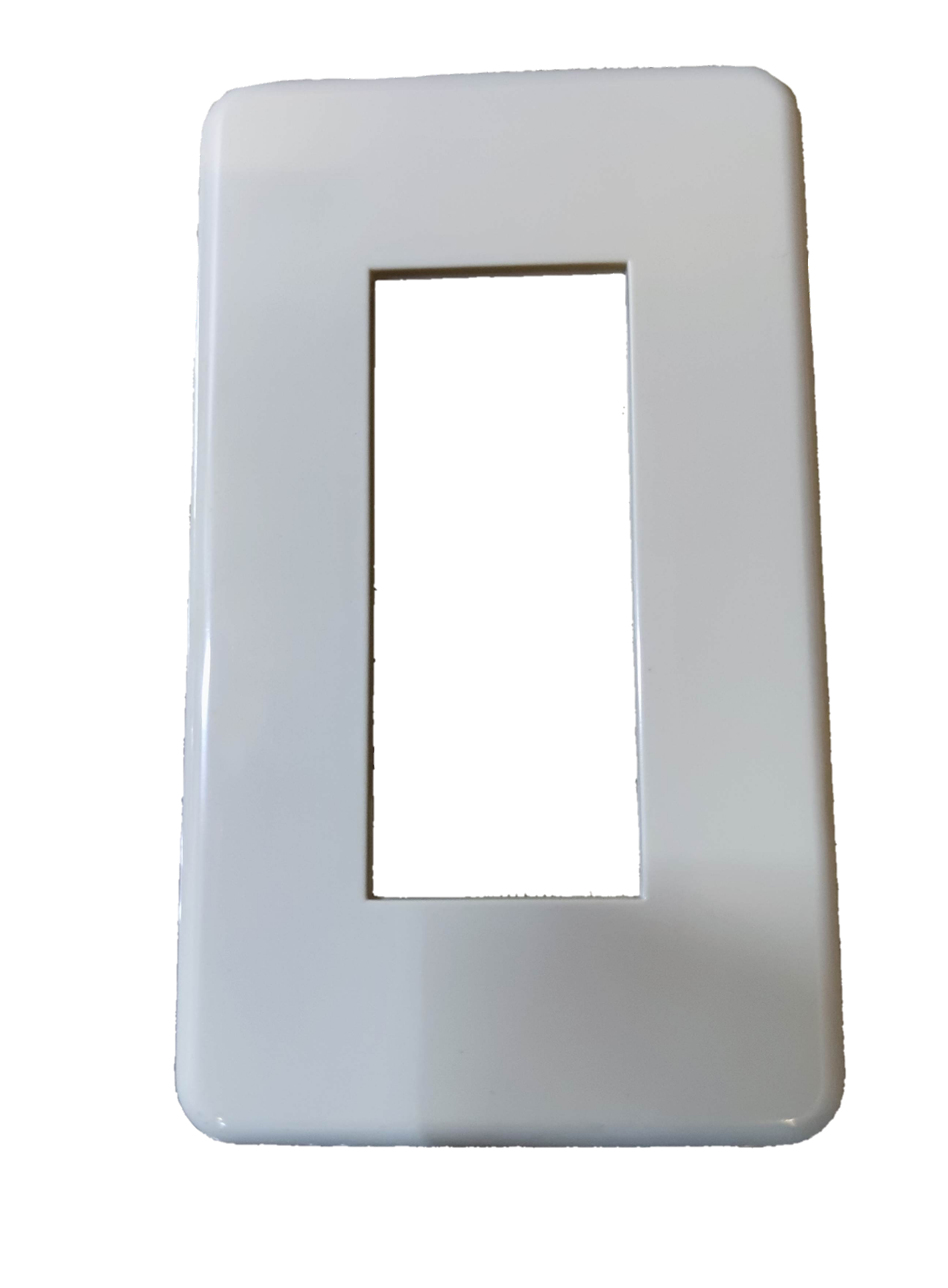 Jimbo 3 Gang Plate for Classic in sleek white design for electrical switch installations