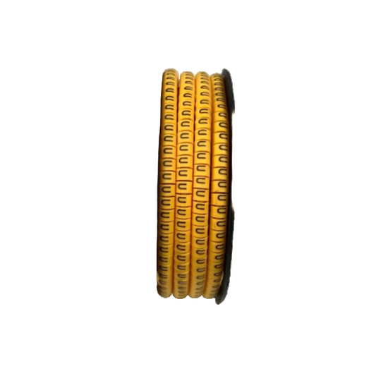 Yellow cable management spiral wrap coil for organizing and protecting wires