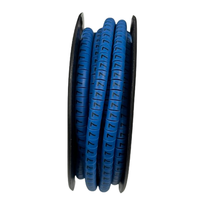 Spool of blue spiral cable wrap for bundling wires Cable Marke Blue - 7 cable management solution from China