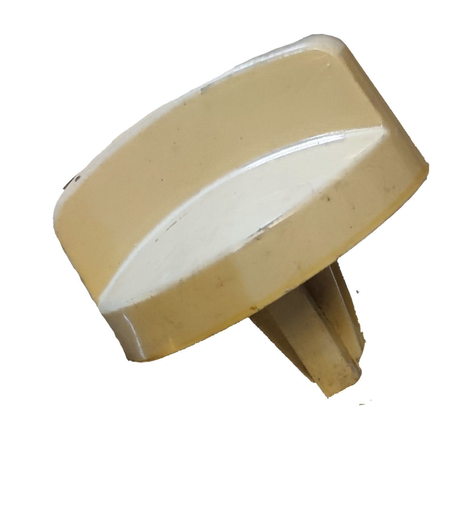 Local brand beige knob for washing machine timer replacement part for laundry appliance