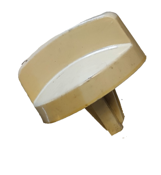 Local brand beige knob for washing machine timer replacement part for laundry appliance