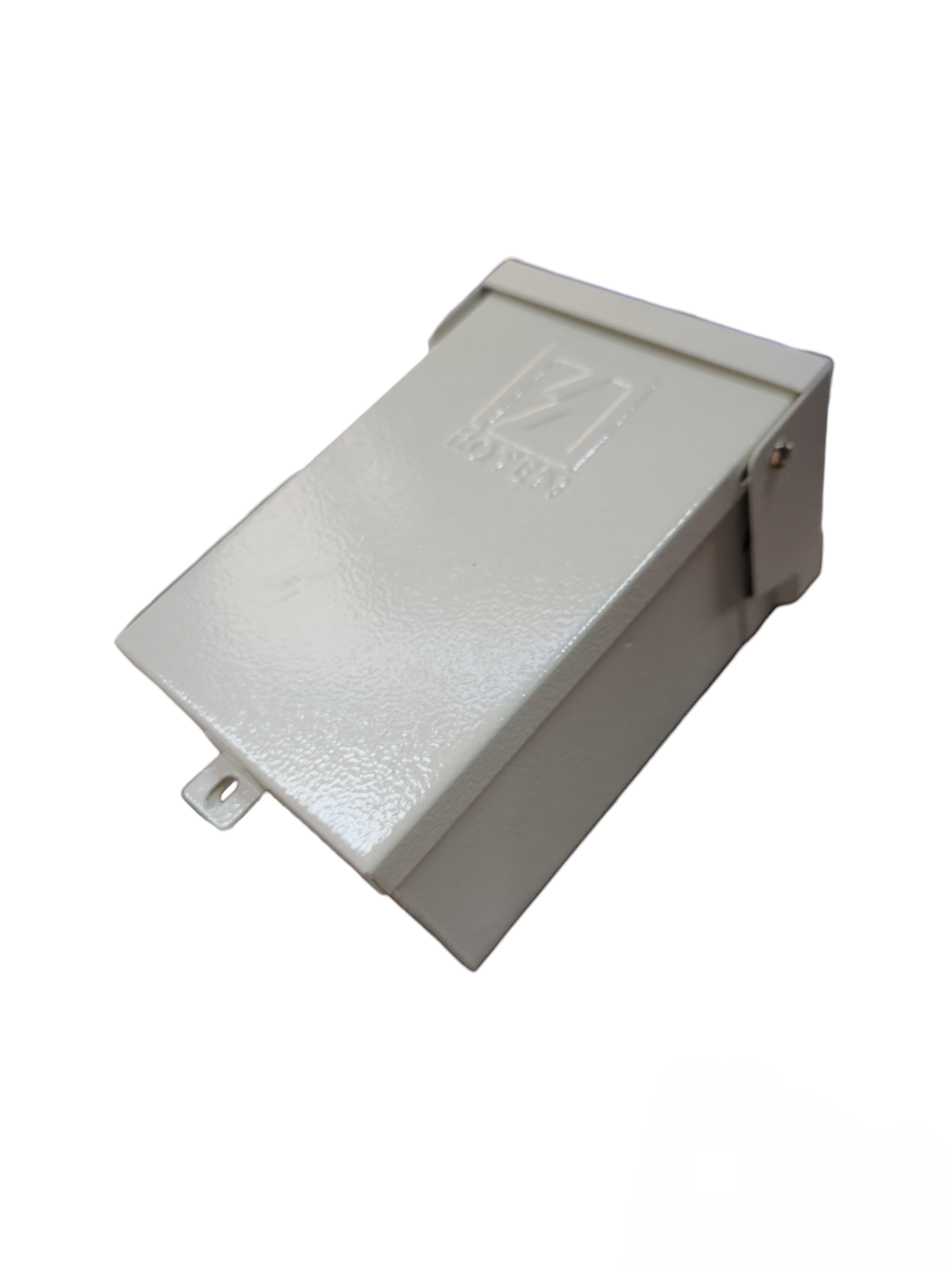 Koten weatherproof MCB enclosure box metal hinged cover in gray for outdoor MCB circuit protection