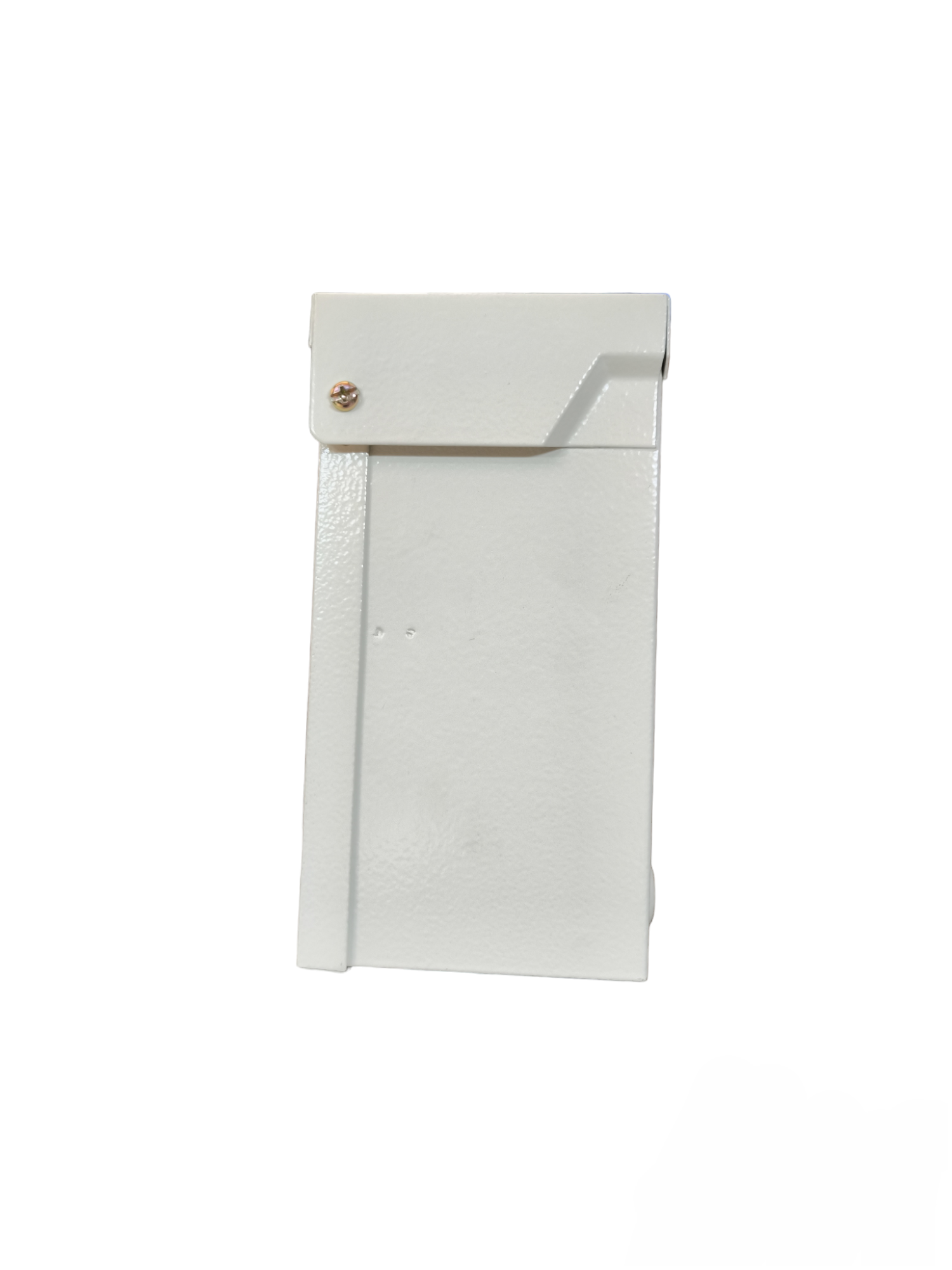 Koten weatherproof MCB enclosure box white metal hinged cover for outdoor miniature circuit breakers