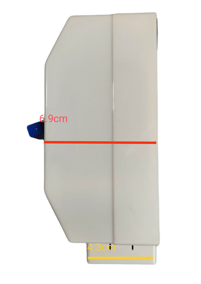 Koten 100A 2Pole Circuit Breaker with Enclosure in white with compact design and blue latch