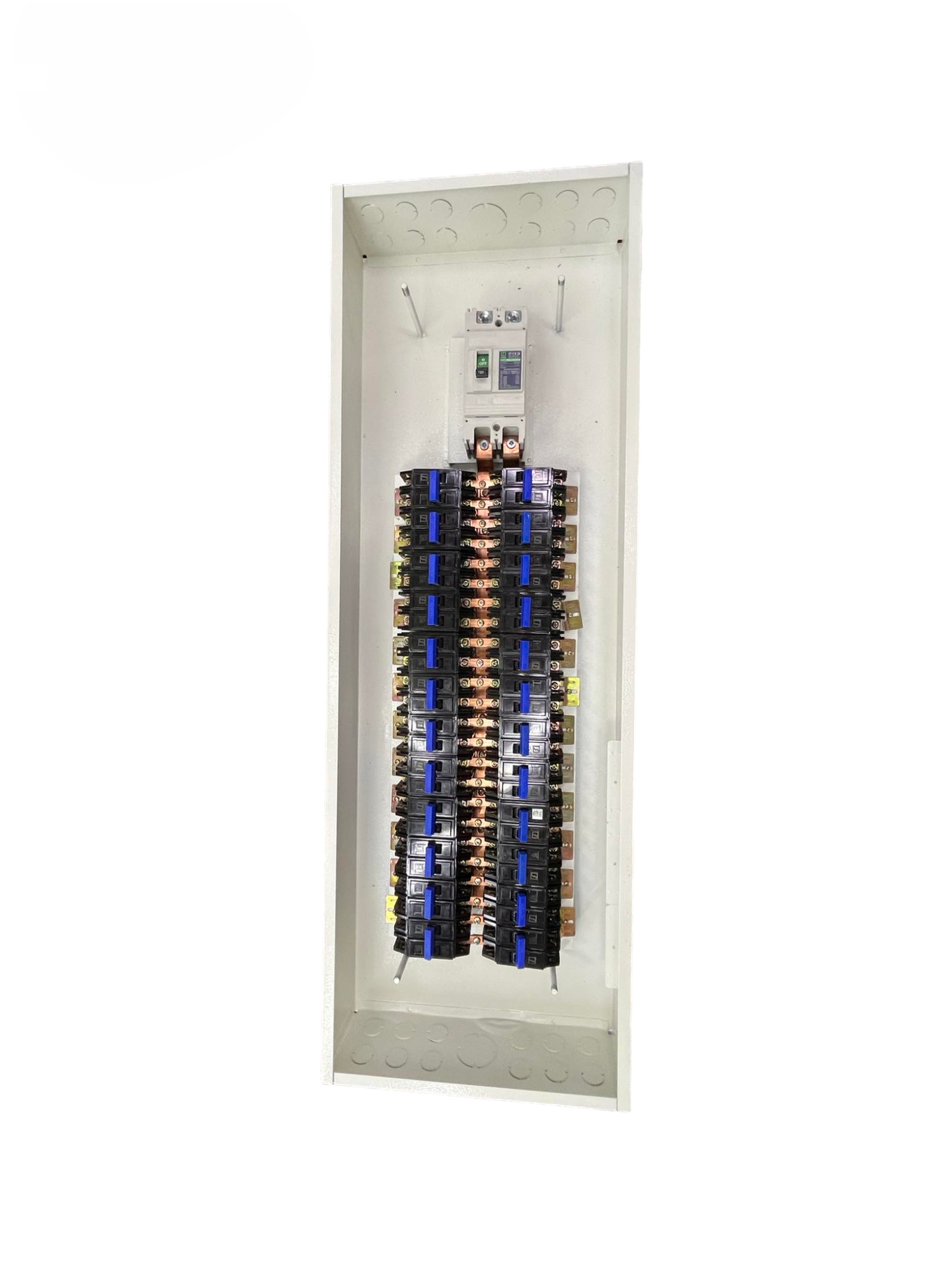 Koten 150A panel board 2 pole with multiple circuit breakers for electrical distribution