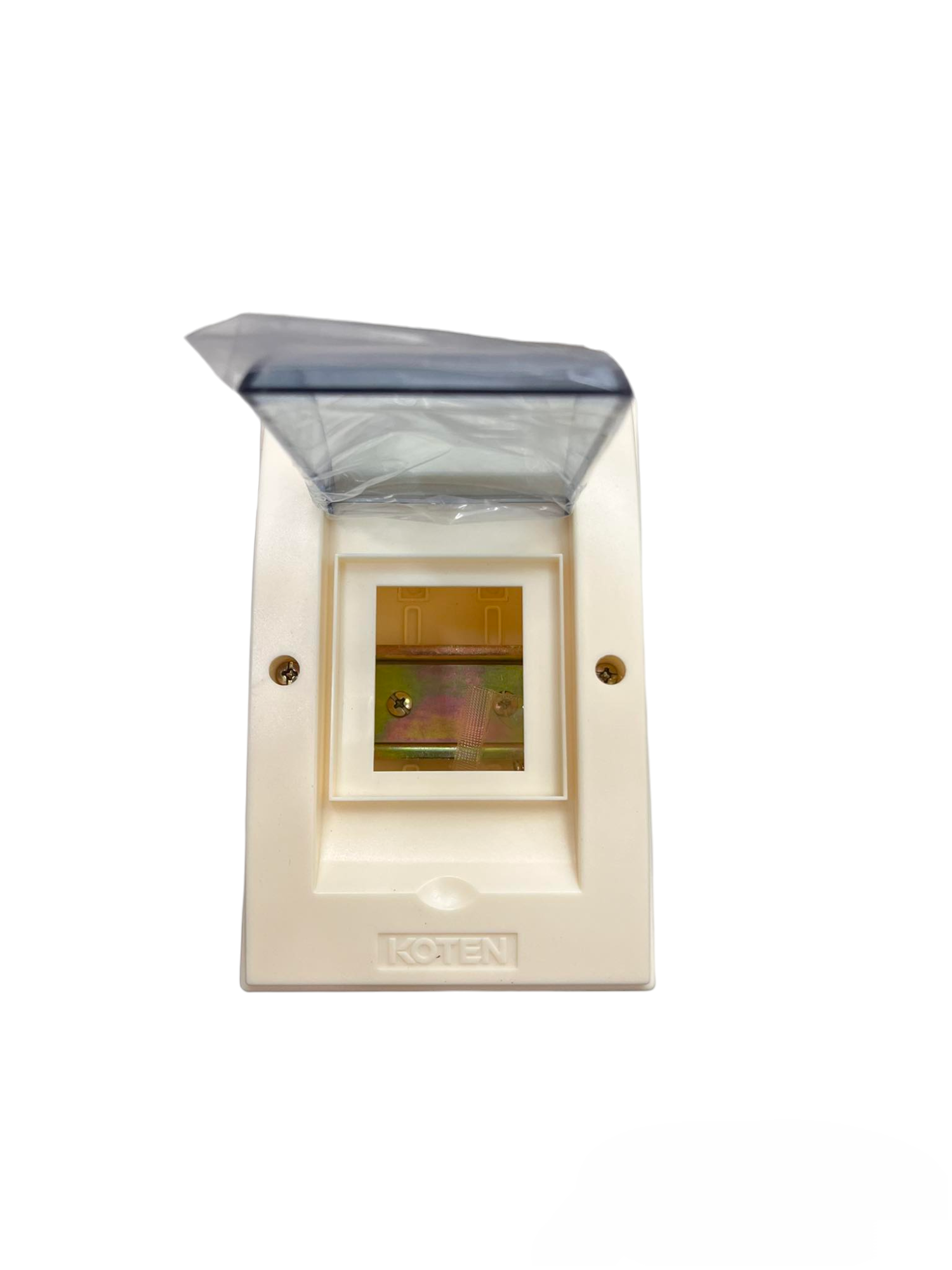 Koten 2 Ways PVC Nema 1 for Miniature electrical circuitry part with protective transparent cover