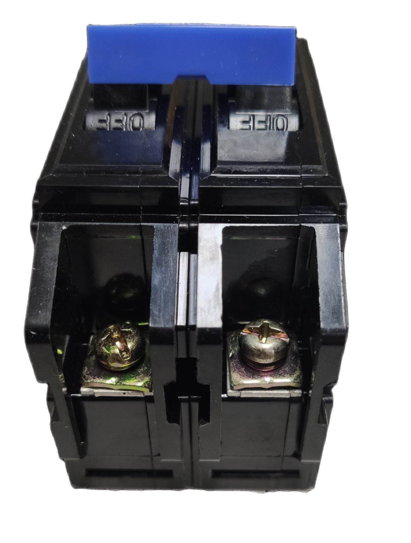 Koten 70A 2 pole circuit breaker Bolt-on featuring dual terminals for reliable electrical connections