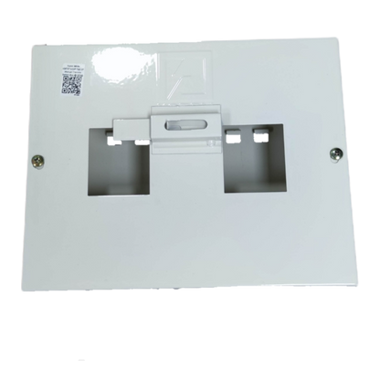 Koten MTS 2 pole circuit breaker housing in sleek white design for electrical installations