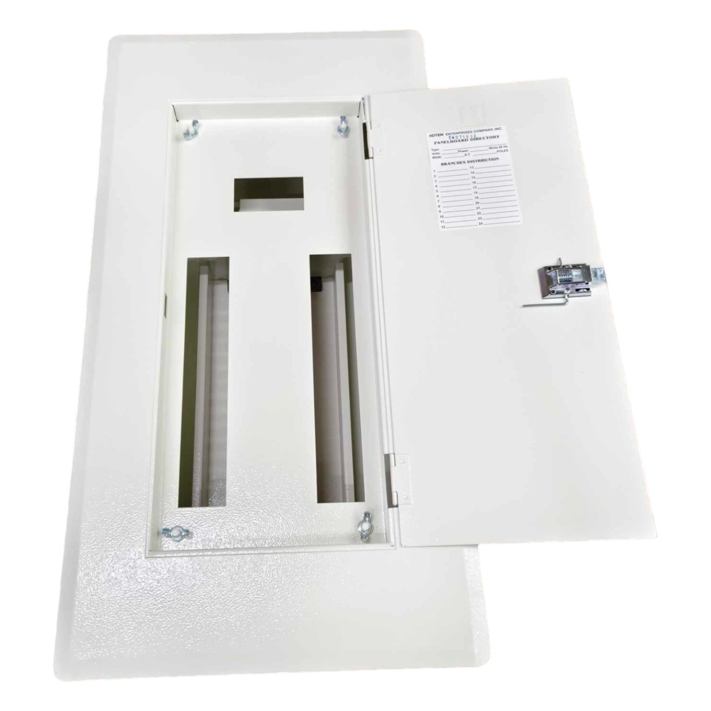 Koten 14 Branches Panel Board 3 Pole Main 2 Pole Branches For Miniature Circuit Breaker KTM1-3P14B2P Distribution Panel Flush Mounted Type Metal Base