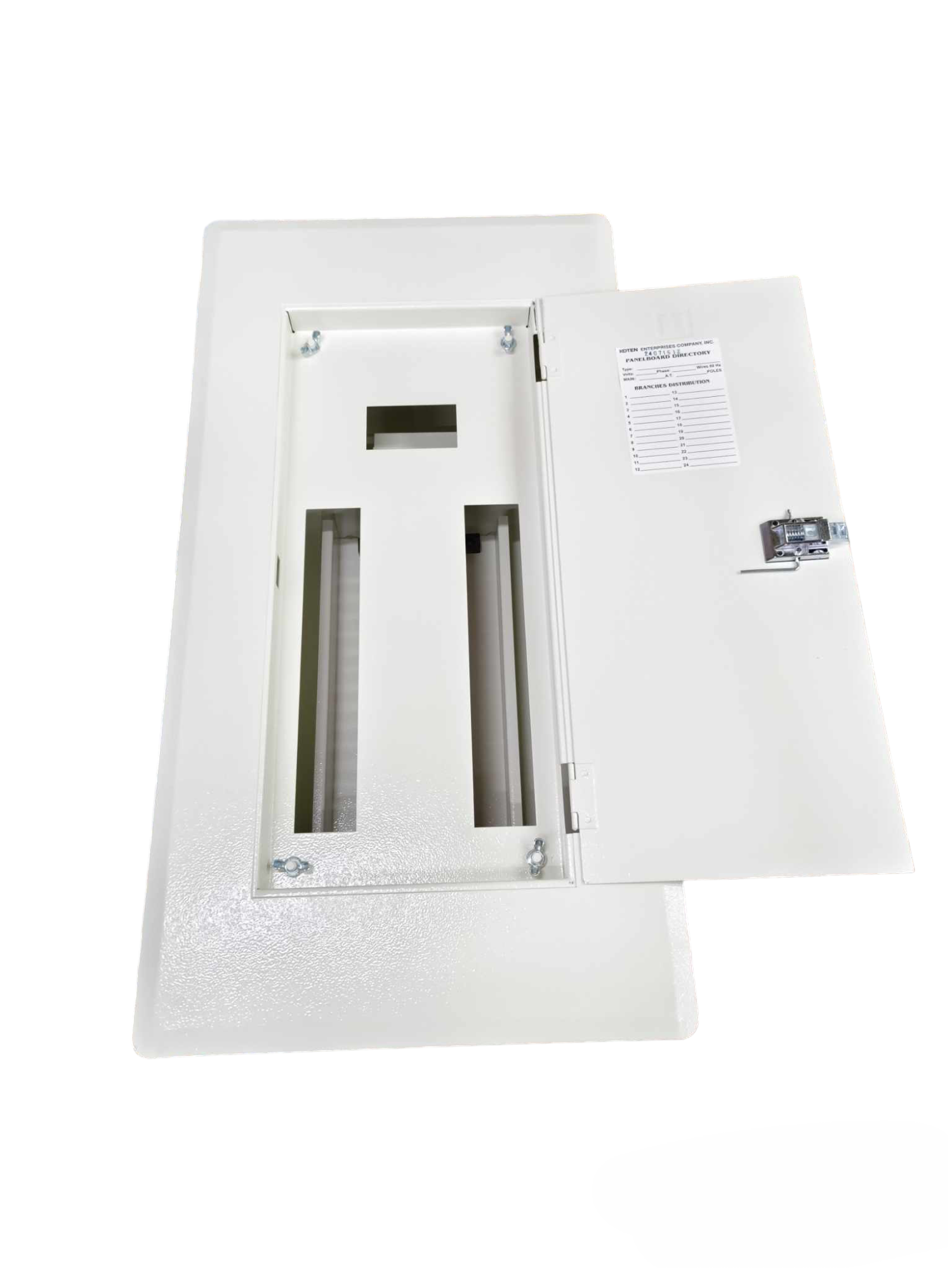 Koten 14 Branches 2 Pole Miniature KTM1-3P14B2P electrical panel box with open door