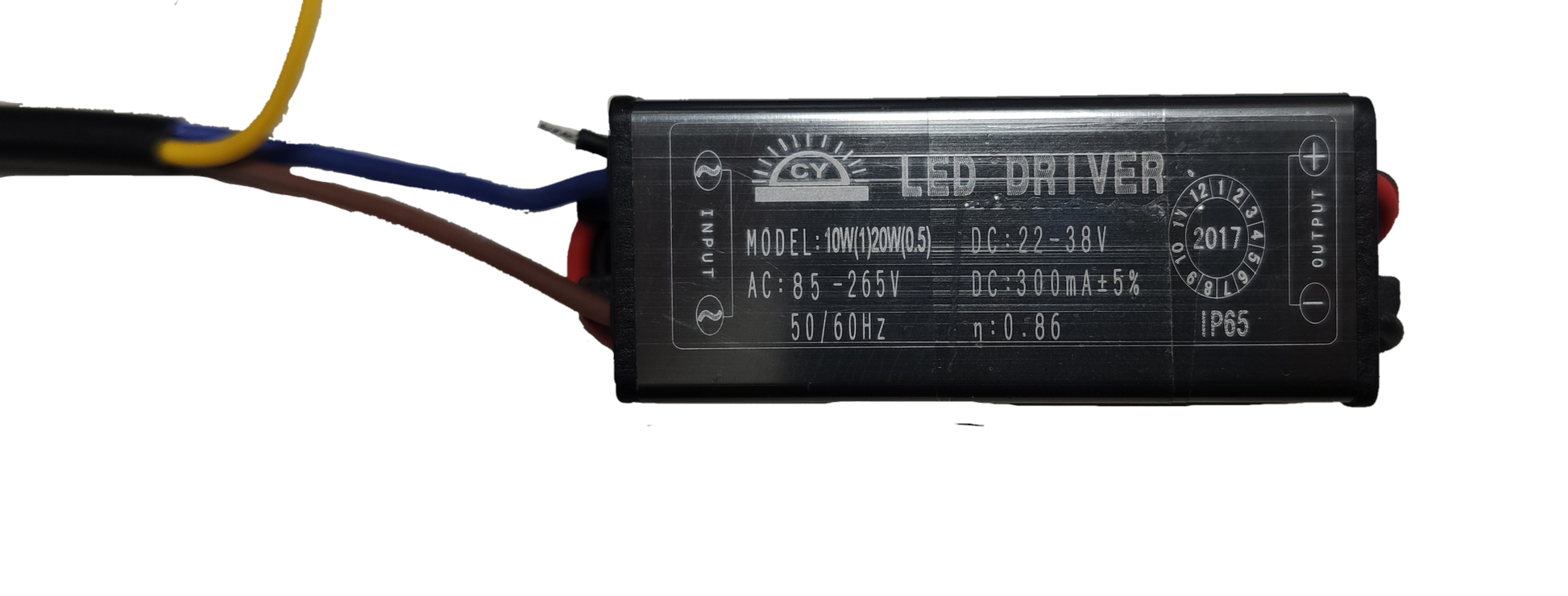 LED driver 300mA for 10W SMD chip with input voltage specifications and waterproof design