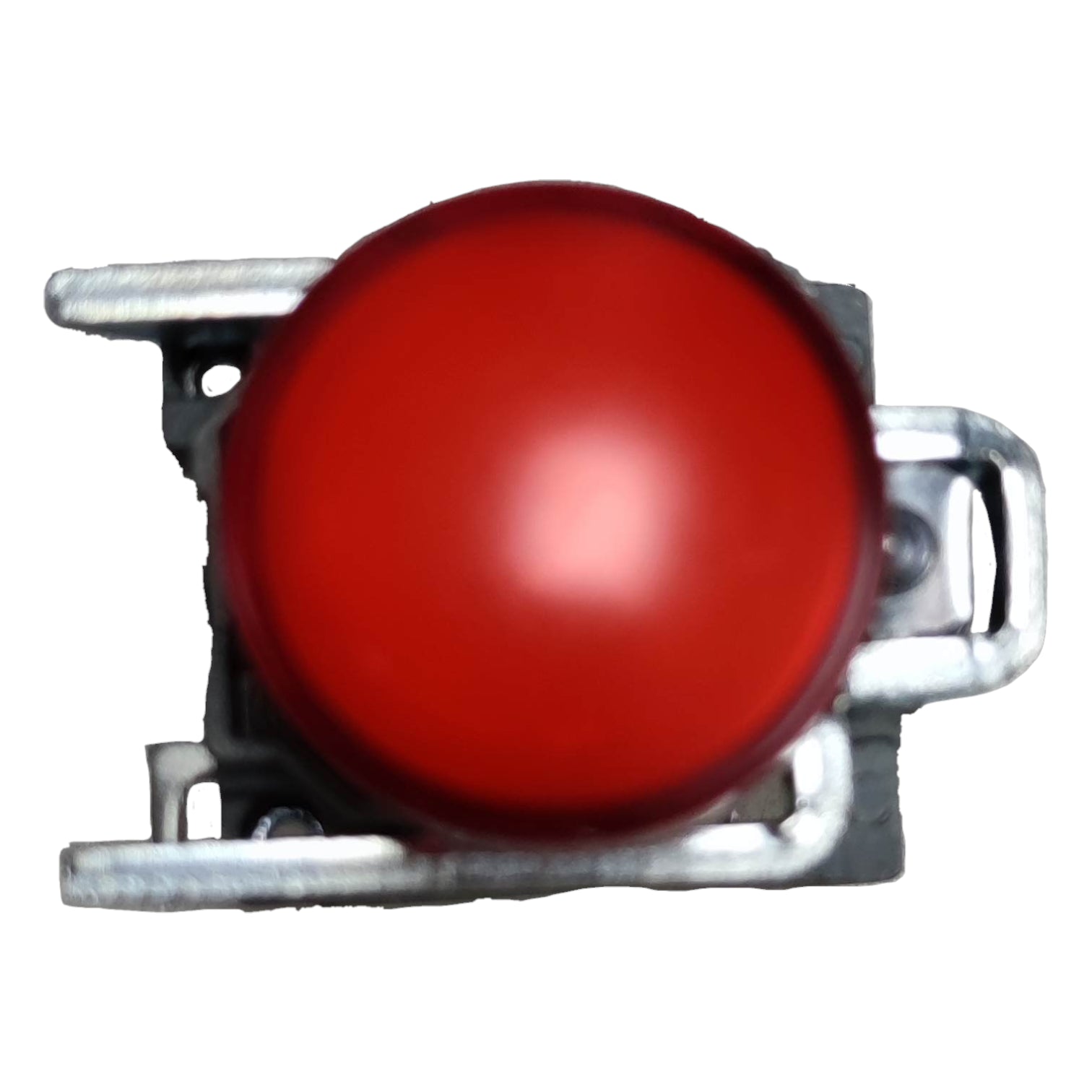 Schneider LED Pilot Lamp 22mm 220V in red with a robust metal mount for lighting applications
