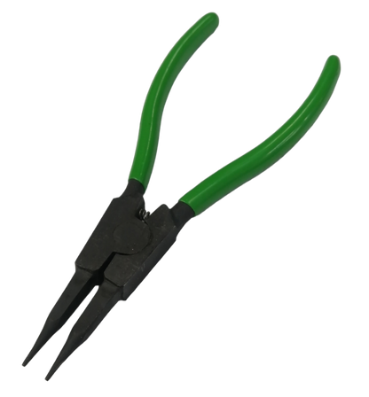 Lobster 175mm External Snap Ring Pliers with Green Hand Grips for Easy Use