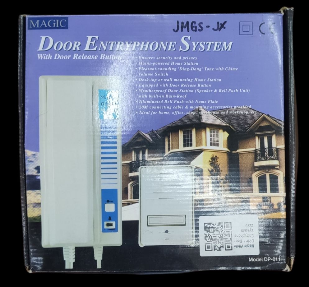 Magic Door Intercom System 220V with door release button and wall mounting for home security
