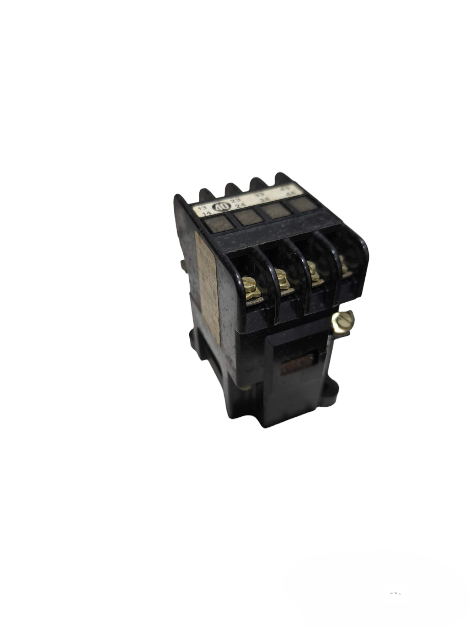 Siemens Magnetic Contactor 4NO 10A 220V in black compact design for power control