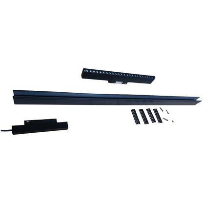 Magnetic Track Light 1 Meter 50mm with 24W LED Rotary Grille 220V Daylight 6500K ( ILLUMIQ TERRA)