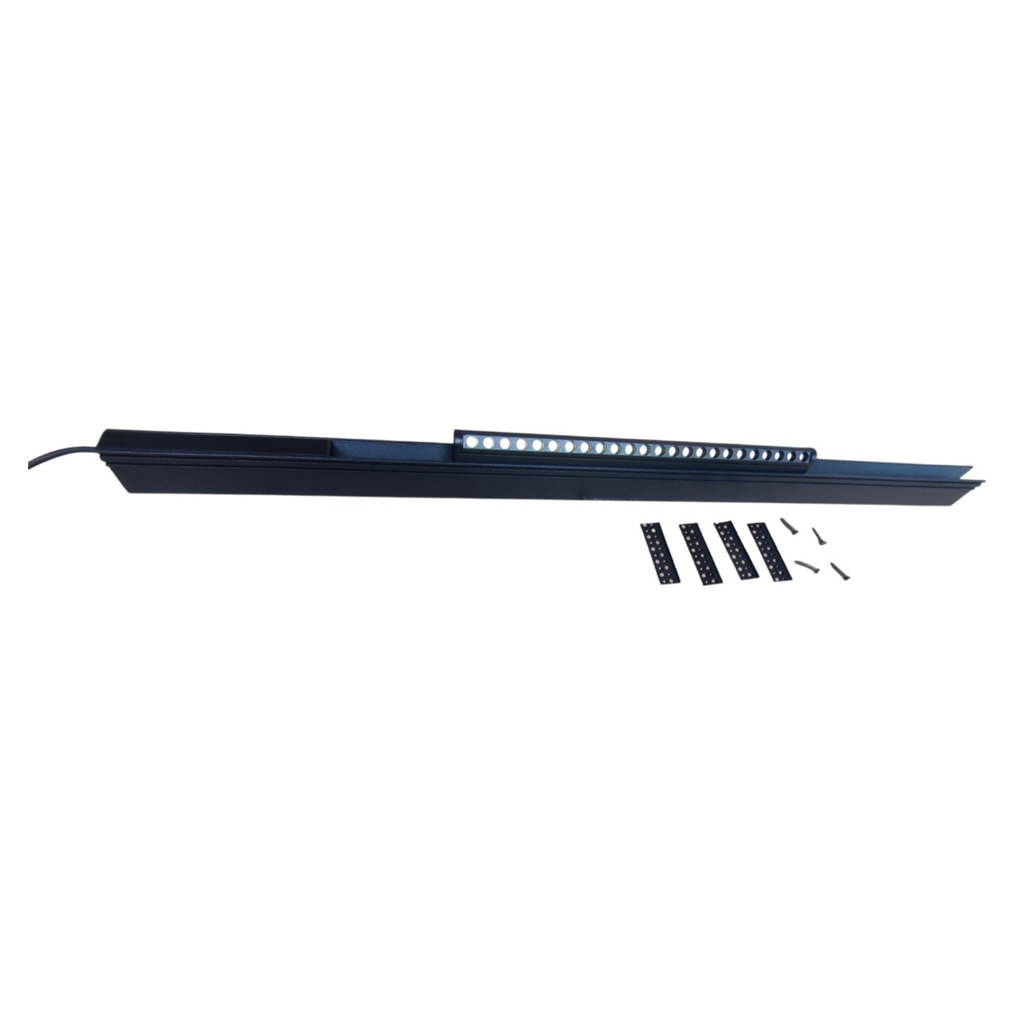 Magnetic Track Light 1 Meter 50mm with 24W LED Rotary Grille 220V Daylight 6500K ( ILLUMIQ TERRA)