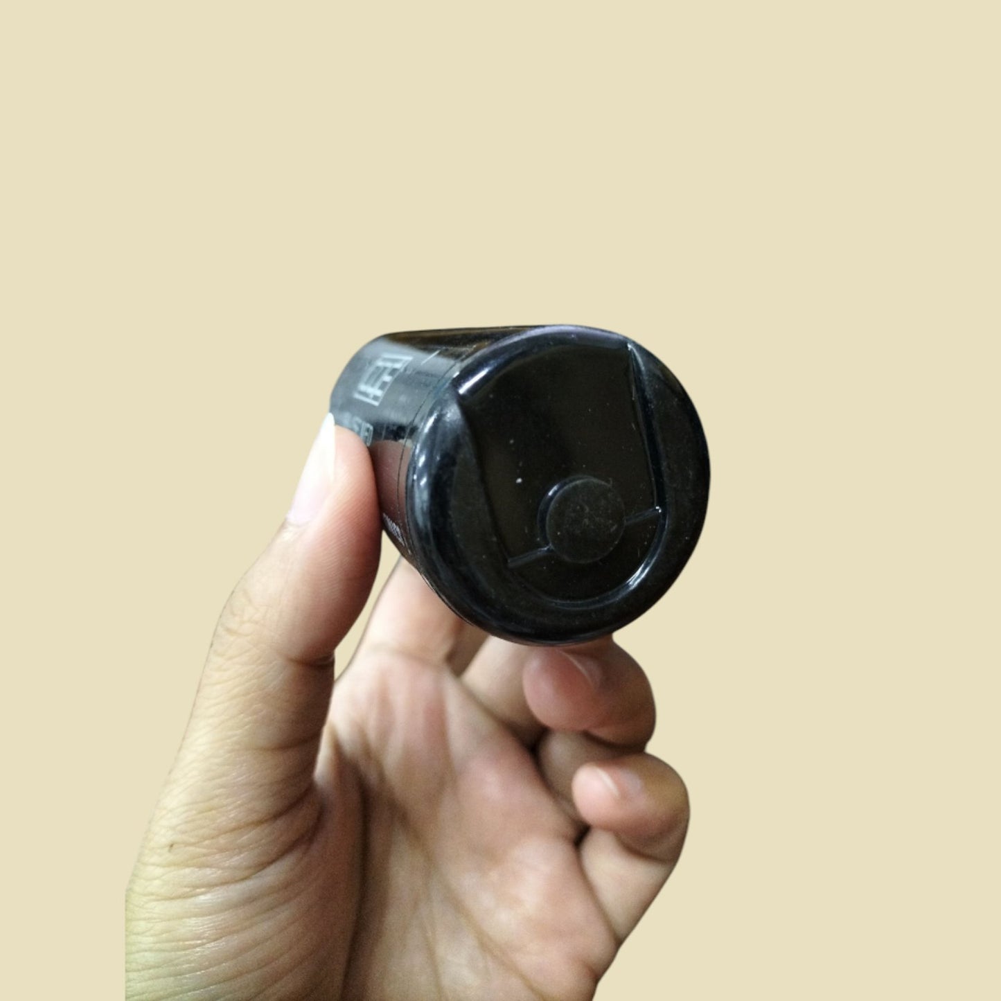 Hand holding a Mallory 216-259MFD 330V AC Capacitor for electrical circuit applications