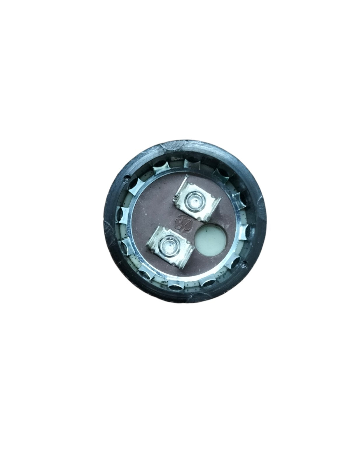 Mallory 36-43UF 220-250VAC motor capacitor with round design for electrical applications