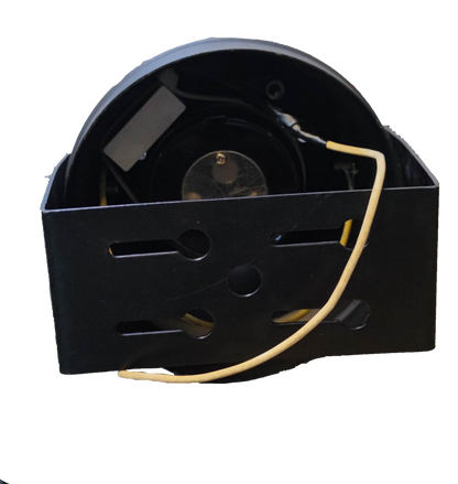 Denko Max Mirror Ball 220V 1RPM electrical motor part with black casing and wiring