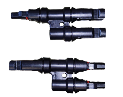 ZwitseRise MC4 connector 1x2 IP67 designed for reliable electrical connections in outdoor environments