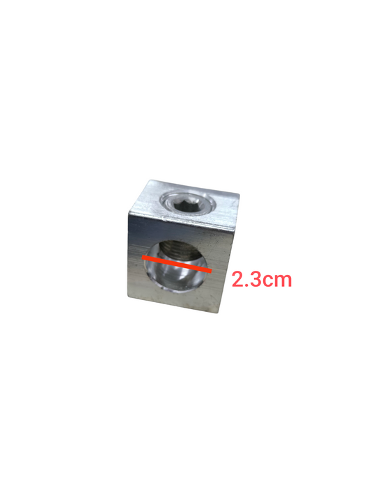 McGILL Mechanical Lugs 500MCM silver metal electrical connector with threaded holes