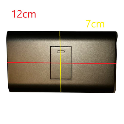 Royu 1 Gang 1 Way Switch 15A 220V with Plate Cover Dark Gray PLANO Series RMP1/RMS6-A/DG