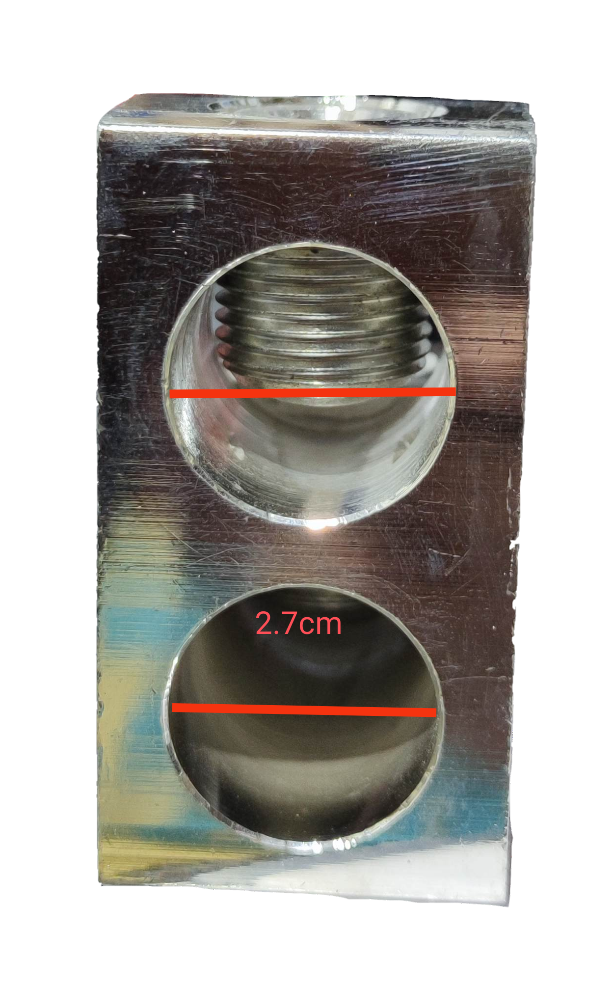 McGILL Mechanical Lug 50mm to 380mm with two threaded openings for electrical connections