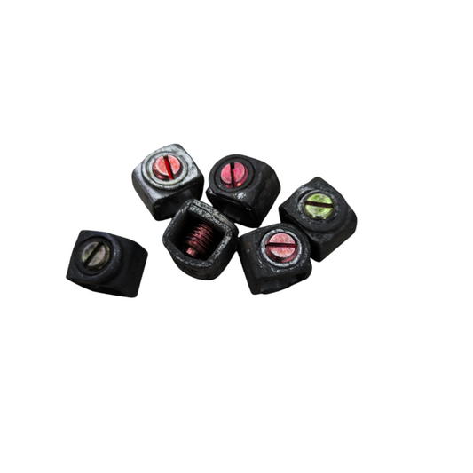 Mechanical lugs for GE bolt-on breaker in various sizes, designed for secure electrical connections