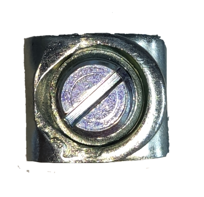 Close-up of mechanical lugs for GE bolt-on breaker showcasing durable metallic design