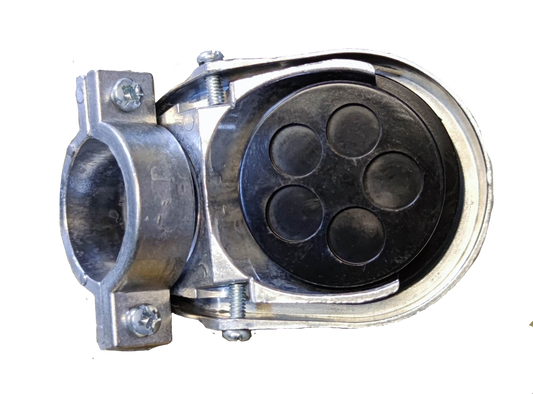 Entrance Cap 32mm EMT Clamp Type electrical conduit fitting with metal clamp and protective cover