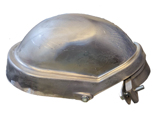 Entrance Cap 63.5 mm EMT Clamp Type electrical conduit fitting with metal dome design