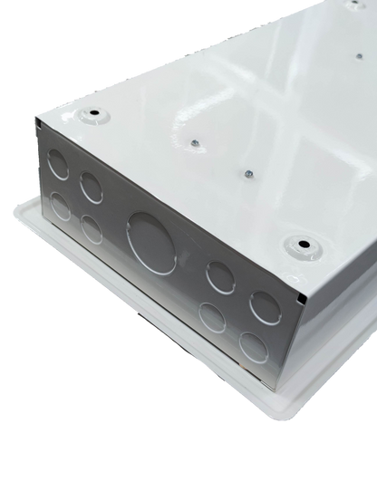 Electx Electrical Supply Miniature Circuit Breaker Metal 2 Pole with durable white metal casing