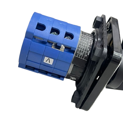 Auspicious rotary switch in blue designed as a motor forward reverse switch 20A for easy control