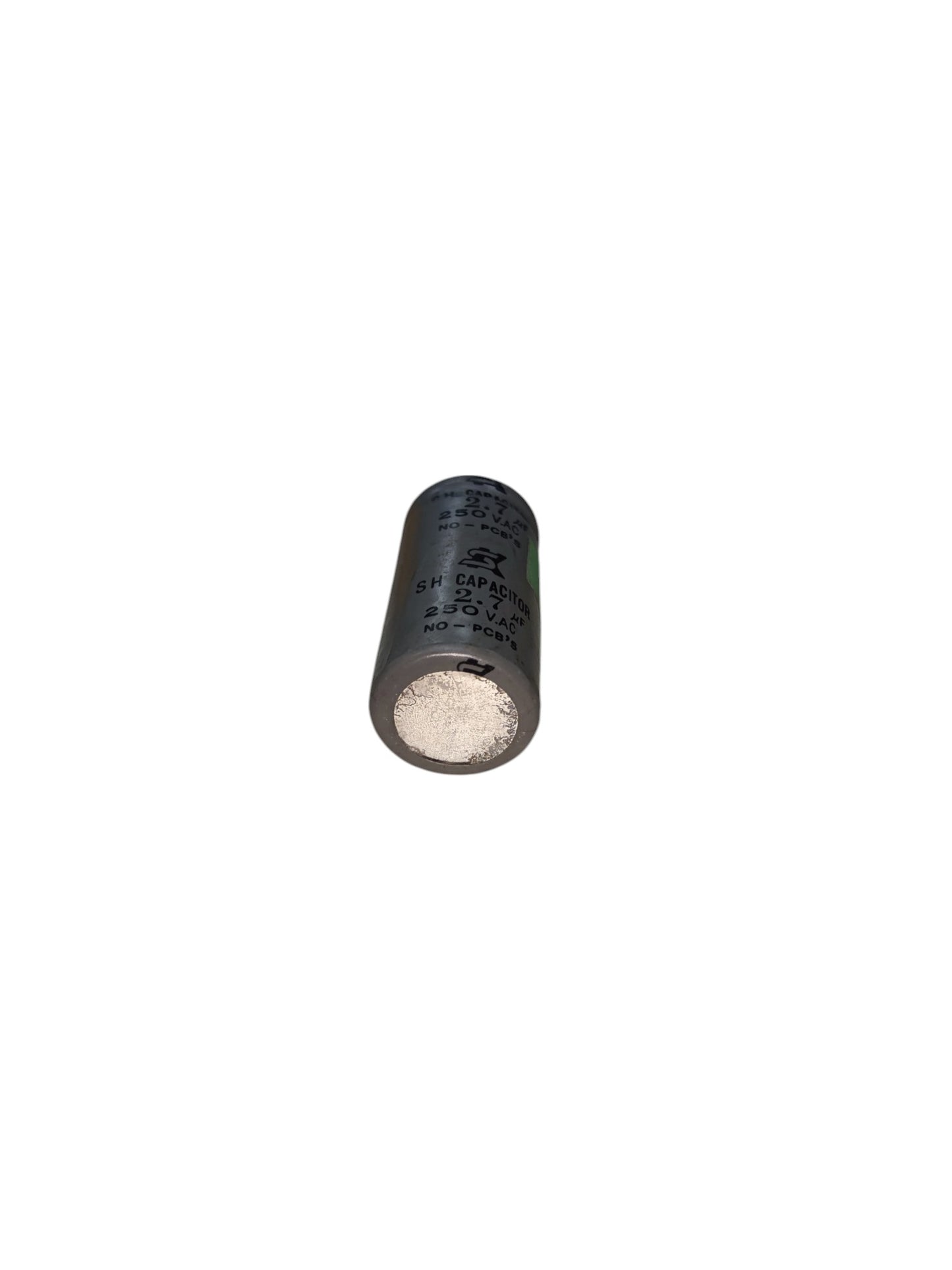 250V AC starting capacitor Motor Parts for electrical circuit applications with durable metal casing
