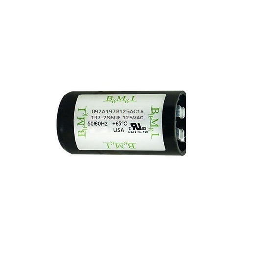 BMI Motor Starting Capacitor 197-236 uf electrical component for AC motors