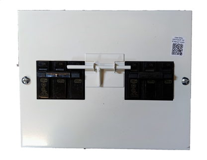 Koten and GE MTS 15A 3 Pole 3Phase Phase electrical circuit breaker panel with switches