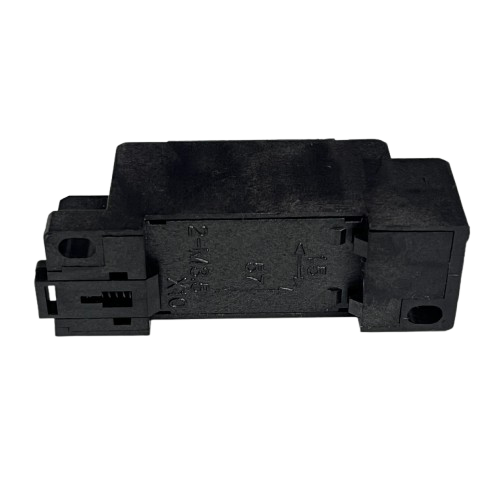 MY2 relay socket 8 pin in durable black plastic for secure electrical connections