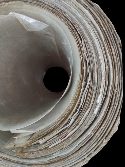 Roll of Mylar 005 Clear Insulation Sheet used for electrical circuitry and parts applications