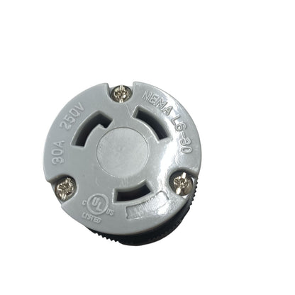 Grippes NEMA L6-30 250V cord connector with durable design for secure electrical connections