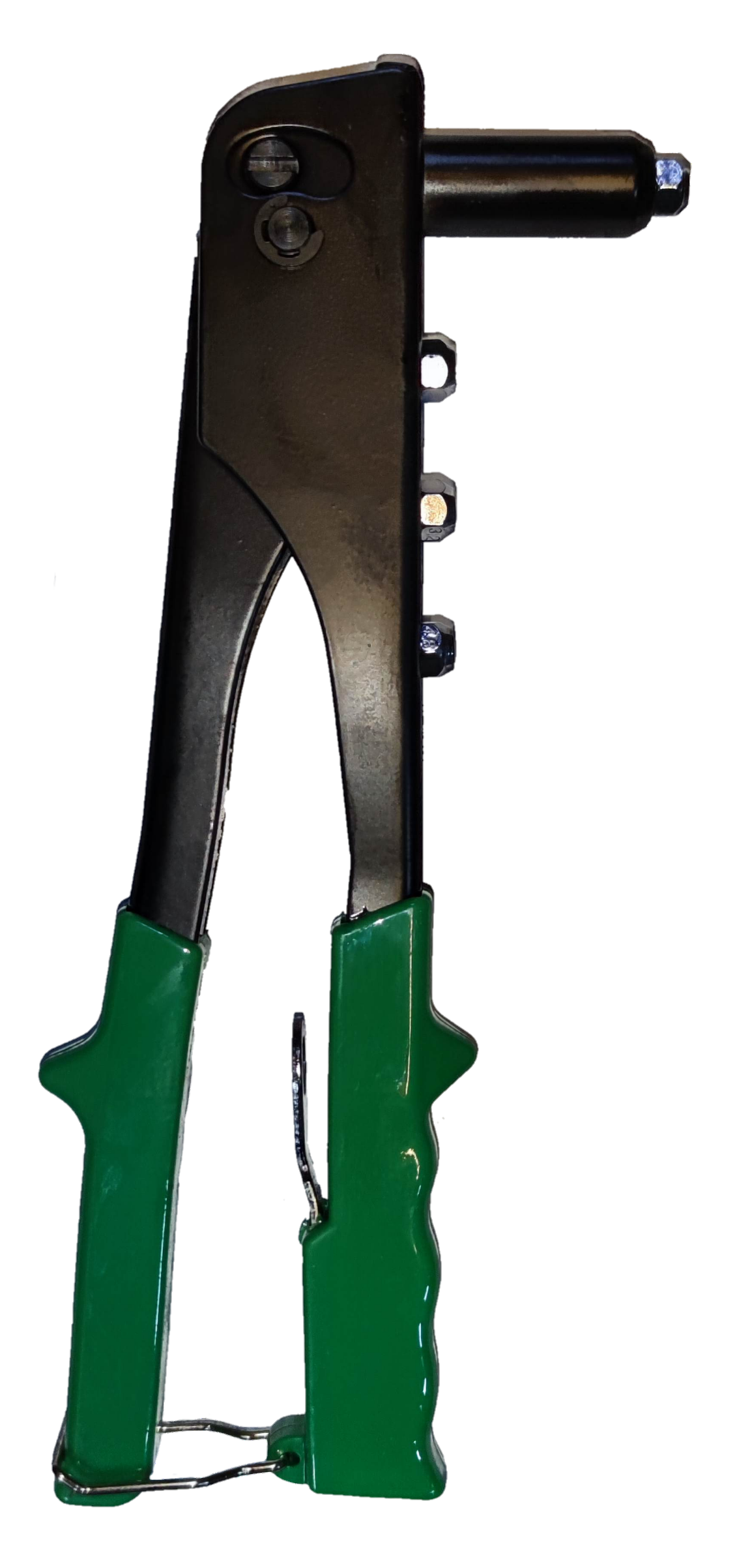 Nicholson hand riveter tool with ergonomic grip for easy one-handed operation and durable construction