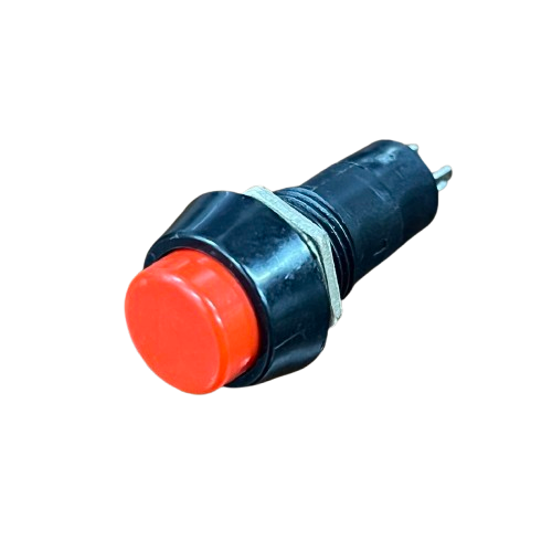 Normally Open Monetary Switch Red 1A with a vibrant red button for easy activation and control