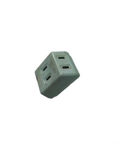 China-made octopus plug 3 gang electrical adapter with three outlets for power extension