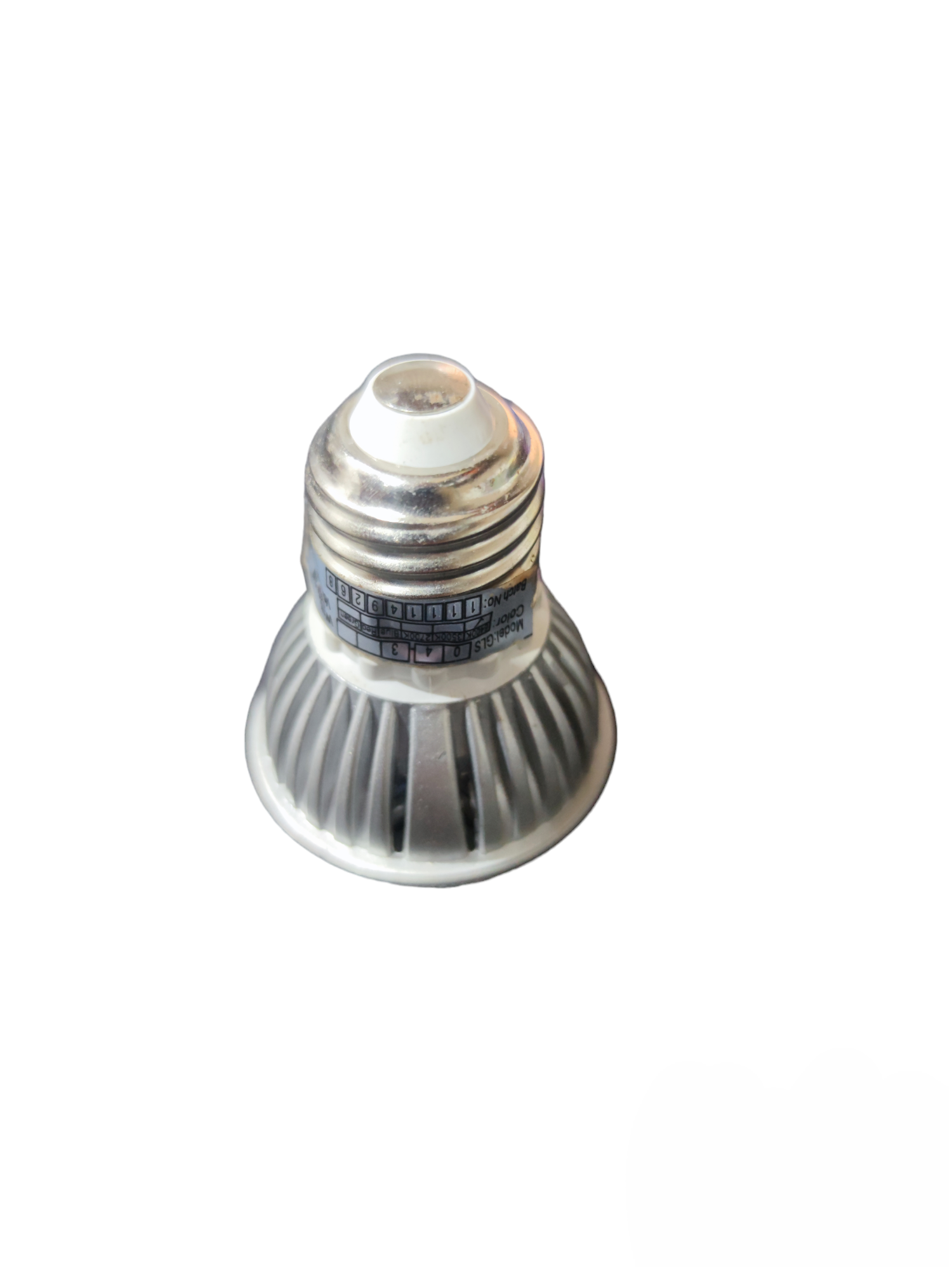 OES 3W LED 220V E27 Warm White bulb with metal heat sink for energy-efficient lighting
