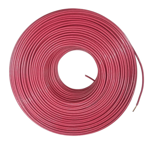 Omega 8.0mm THHN Wire AWG 8 Red coiled electrical wire for wiring and electrical projects