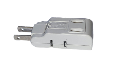 Omni 10A 250V electrical adaptor with two-prong design for versatile connectivity