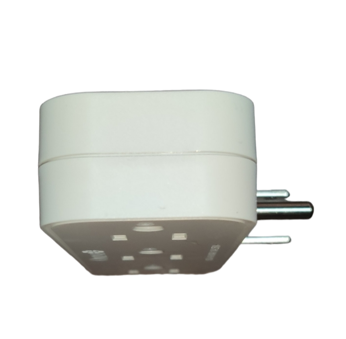 Omni 10A 250V multi socket adapter designed for versatile power connections