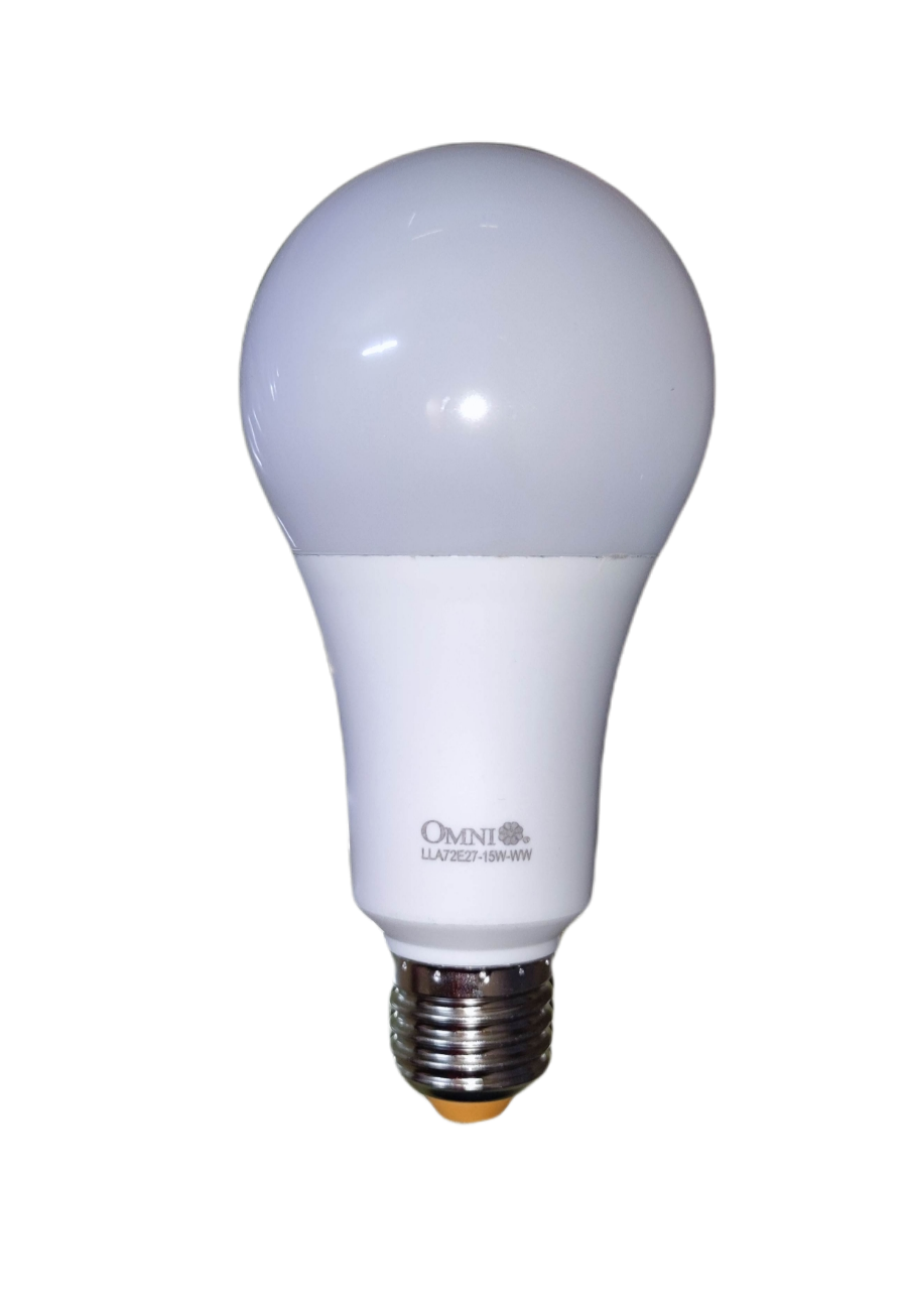 Omni 15W LED Bulb E27 220V A72 with Energy Efficient Design for Bright Lighting